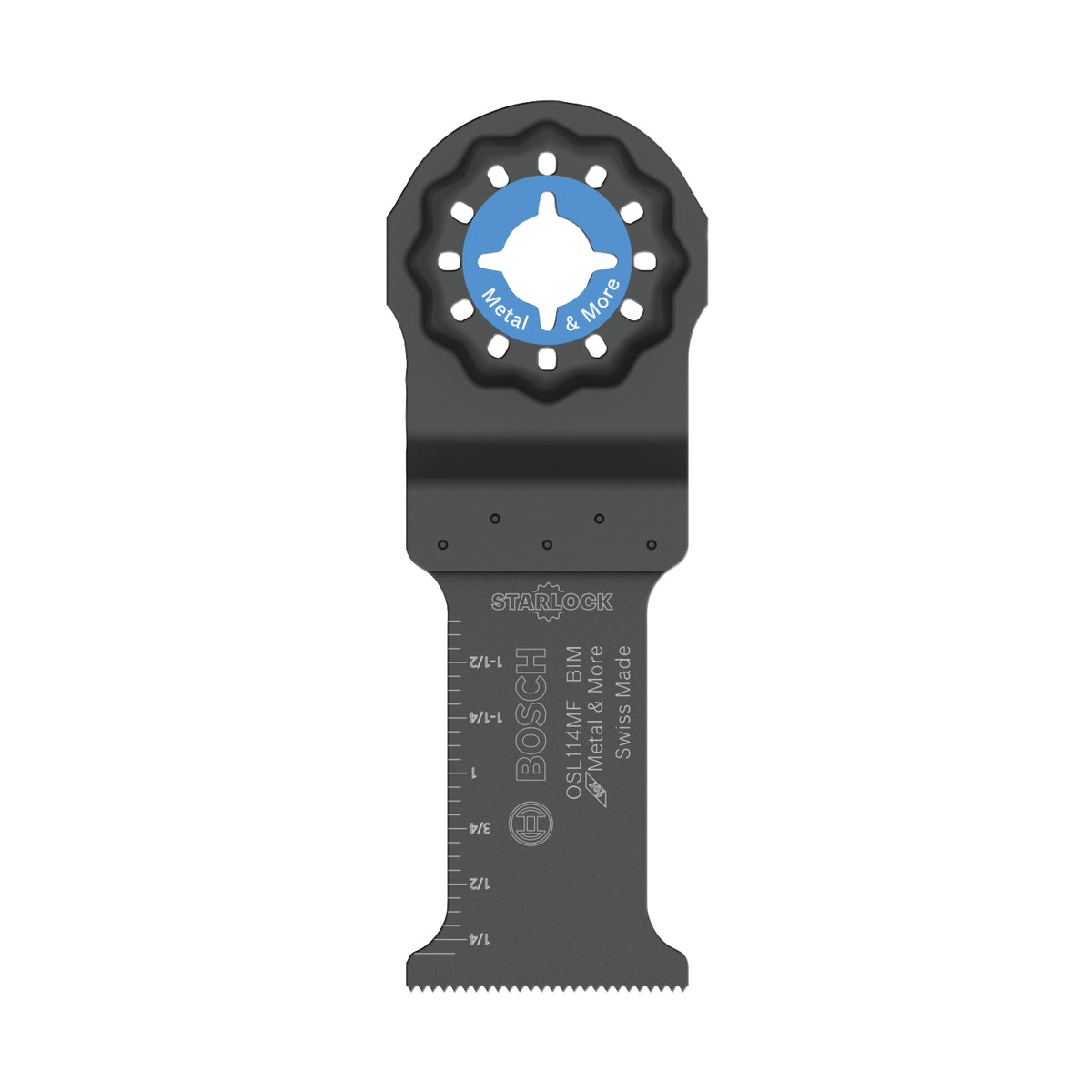 Bosch OSL114MF 1-1/4 In. Starlock Oscillating Multi Tool Bi-Metal Plunge Cut Blade