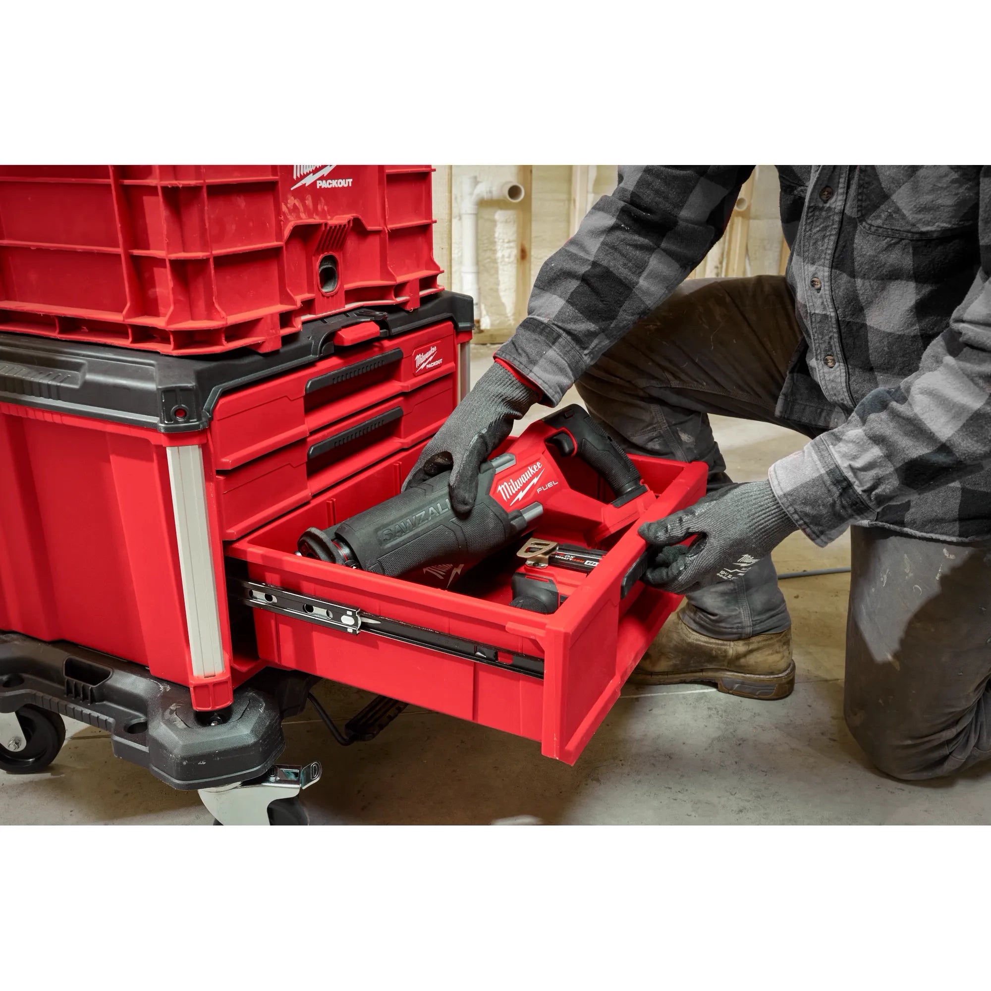 PACKOUT™ Multi-Depth 3-Drawer Tool Box