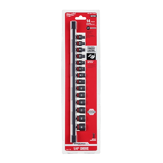 14PC SHOCKWAVE™ Impact Duty Metric Standard 6 Point Socket Set - 49-66-7002 - image 2