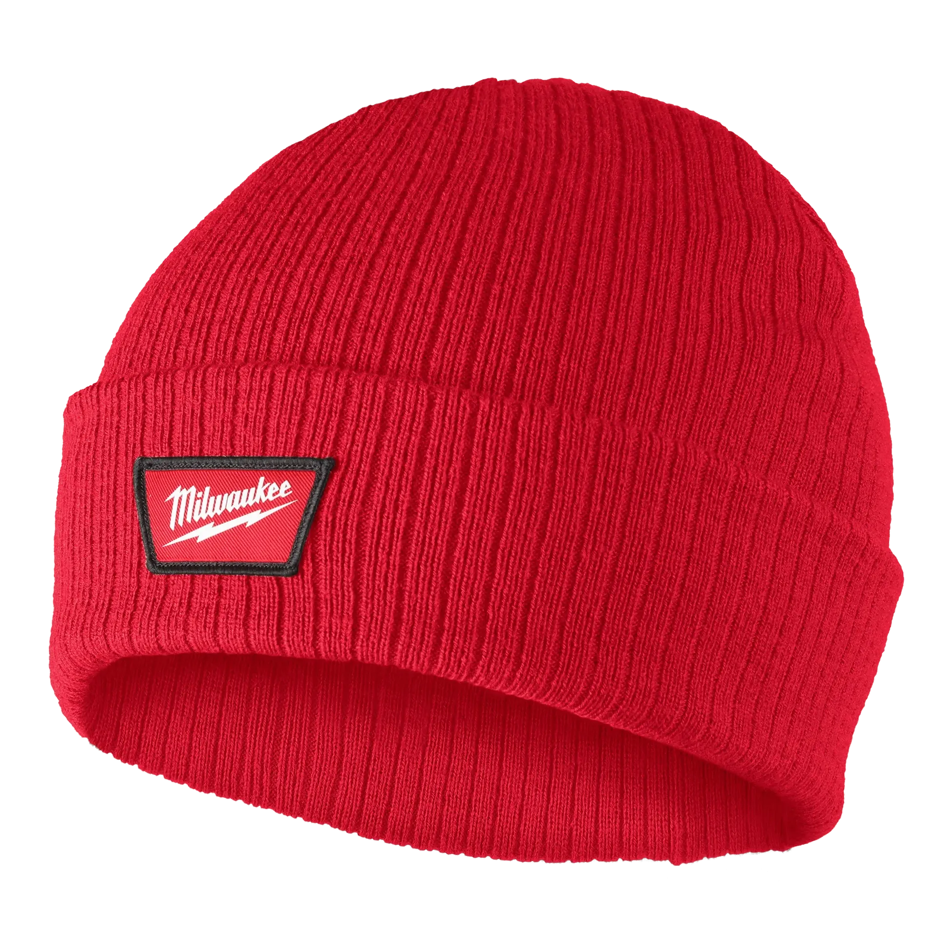 Rib-Knit Cuffed Beanie