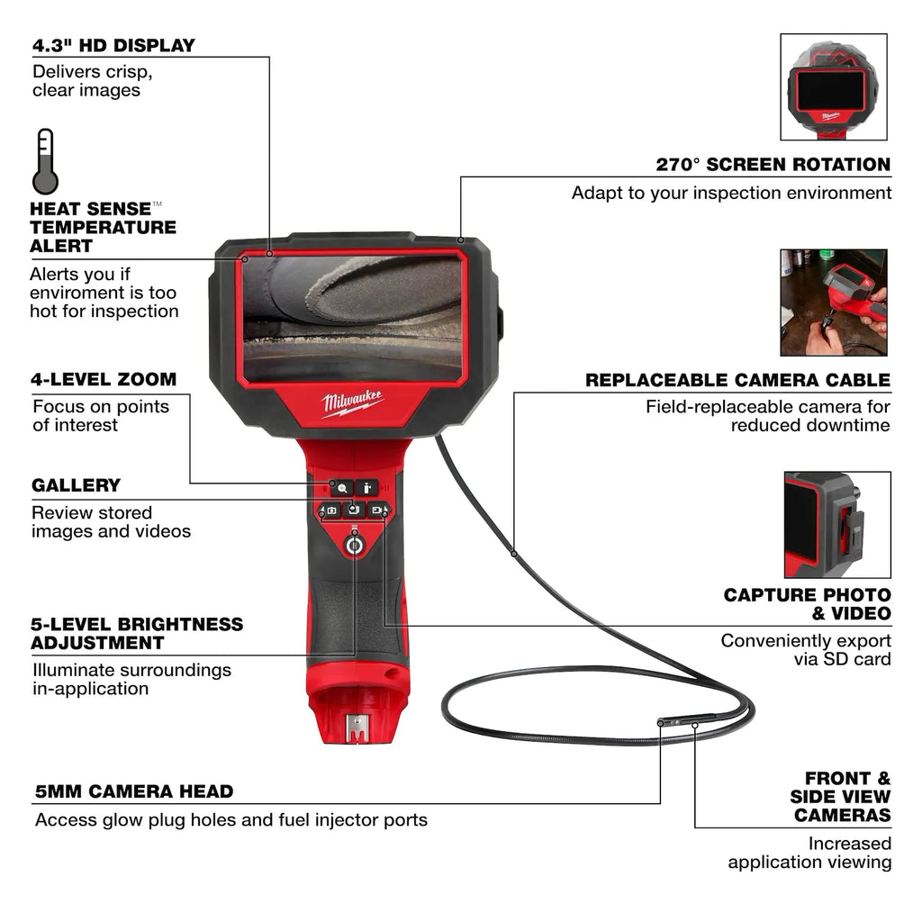 Milwaukee M12 Auto Technician Borescope | 3150-20