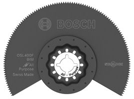 Bosch OSL400F 4 In. Starlock Oscillating Multi Tool Bi-Metal Segmented Saw Blade