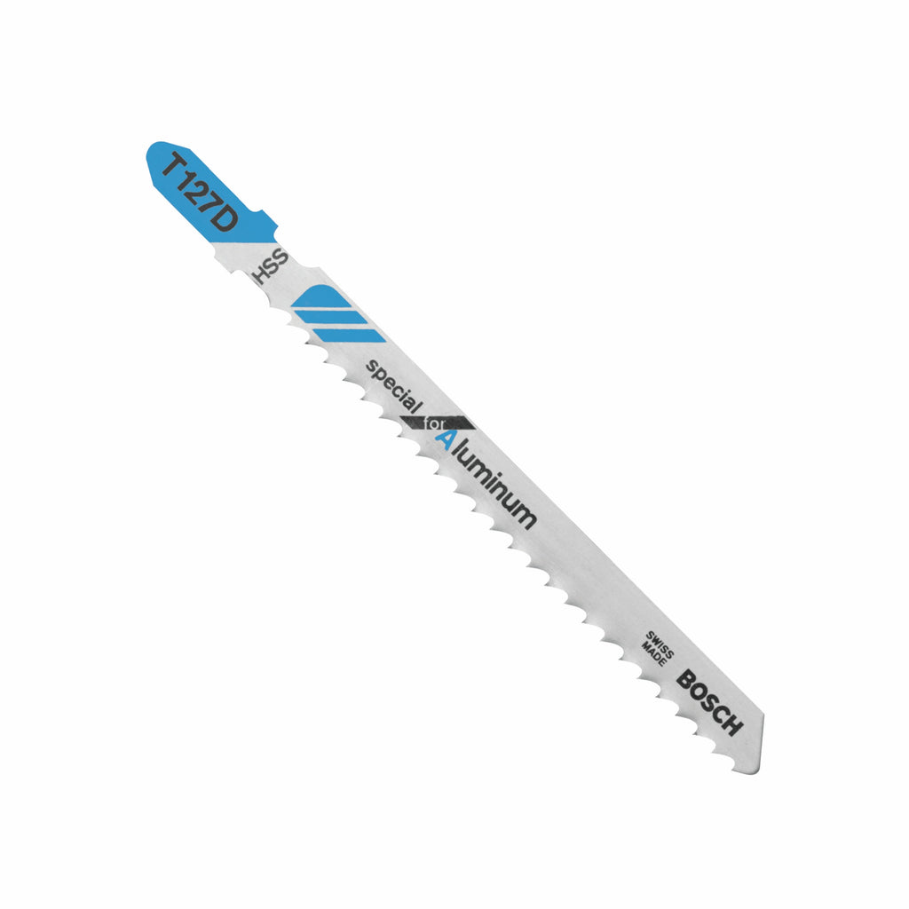 Bosch T127D100 100 pieces 4 In. 8 TPI Special for Aluminum T-Shank Jig Saw Blades