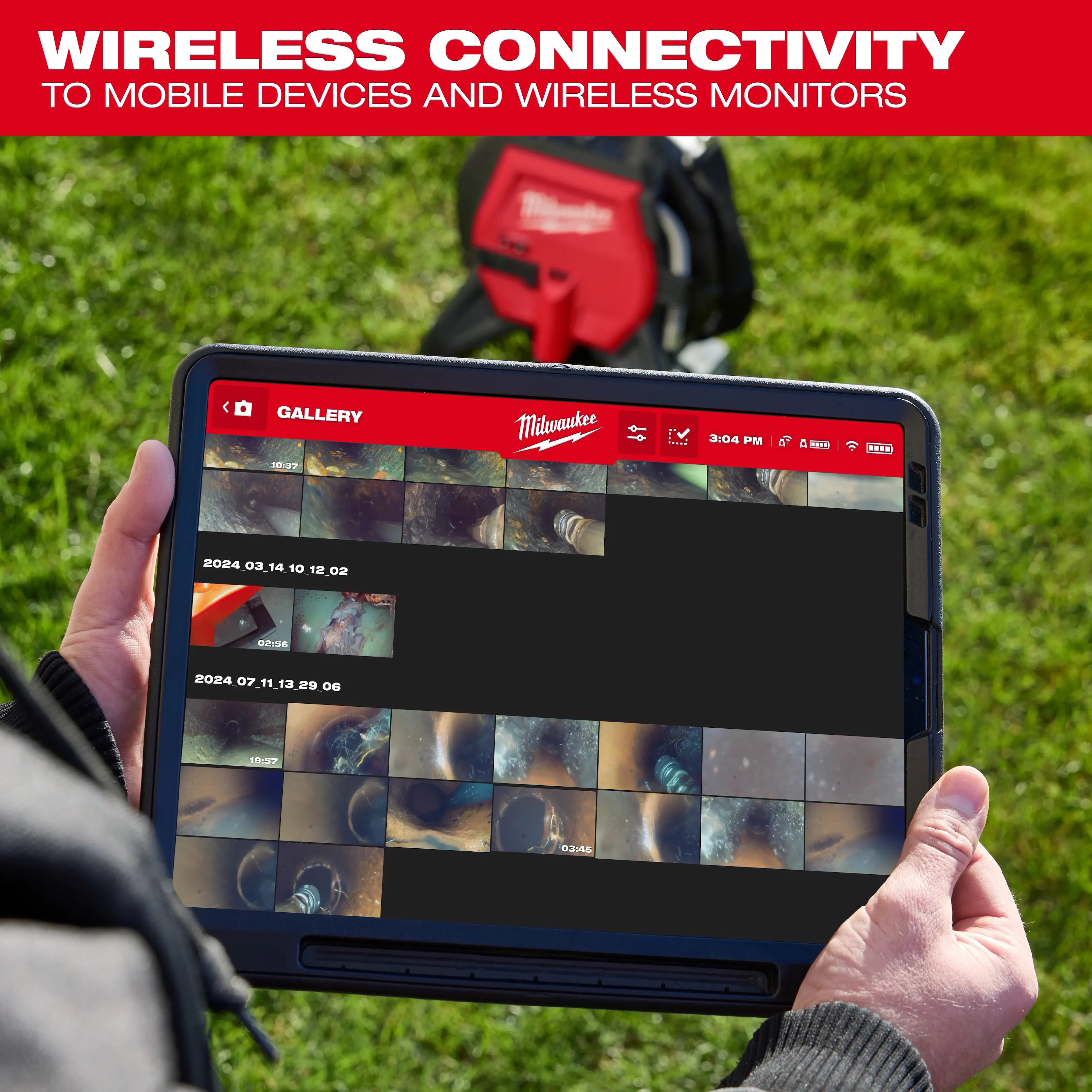 M12™ 85’ High Flex Compact Inspection Camera Kit