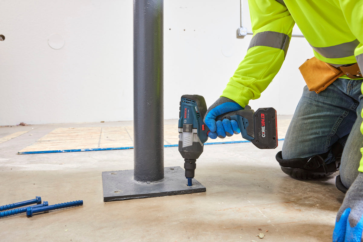 Bosch GDS18V-1180CN PROFACTOR 18V Connected-Ready 3/4 In. Impact Wrench with Friction Ring and Thru-Hole (Tool Only)