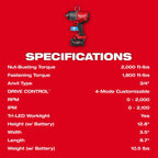 M18 FUEL™ 3/4" High Torque Impact Wrench w/ ONE-KEY™