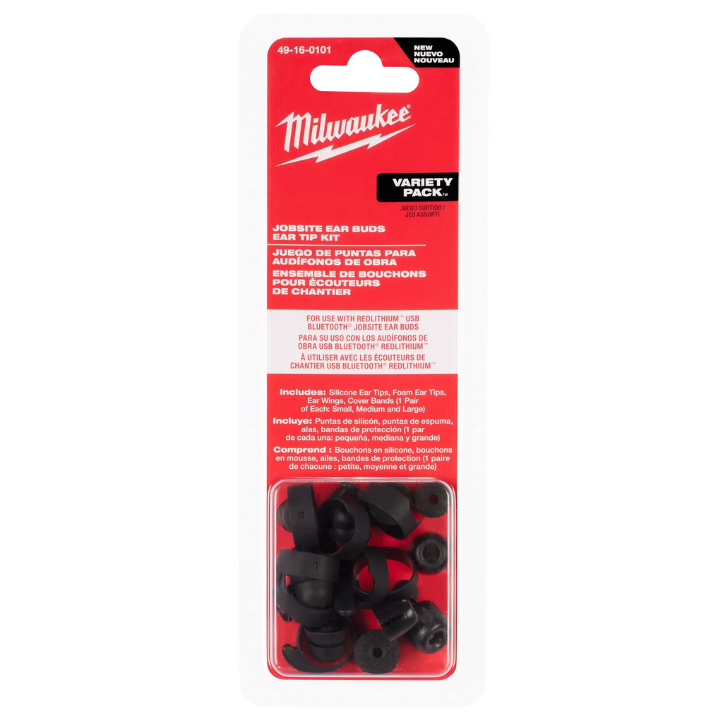 Jobsite Earbuds Ear Tip Kit