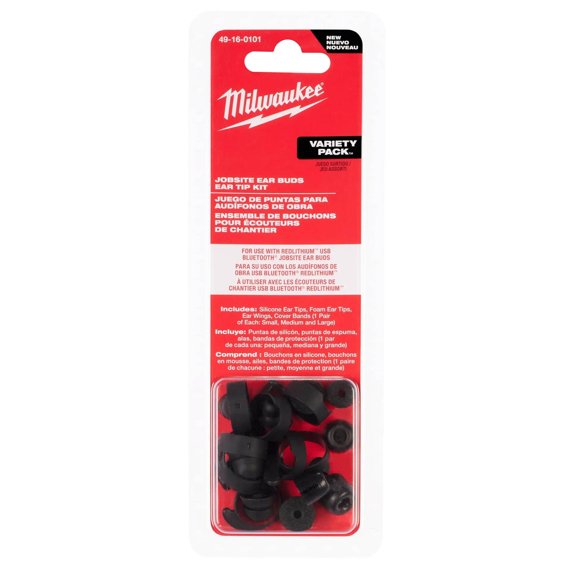 Jobsite Earbuds Ear Tip Kit