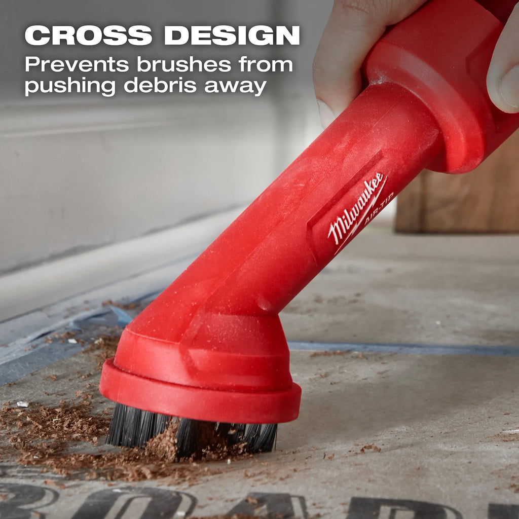 Milwaukee AIR-TIP Cross Brush Tool | 49-90-2035
