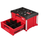 Milwaukee PACKOUT 2-Drawer Tool Box | 48-22-8442