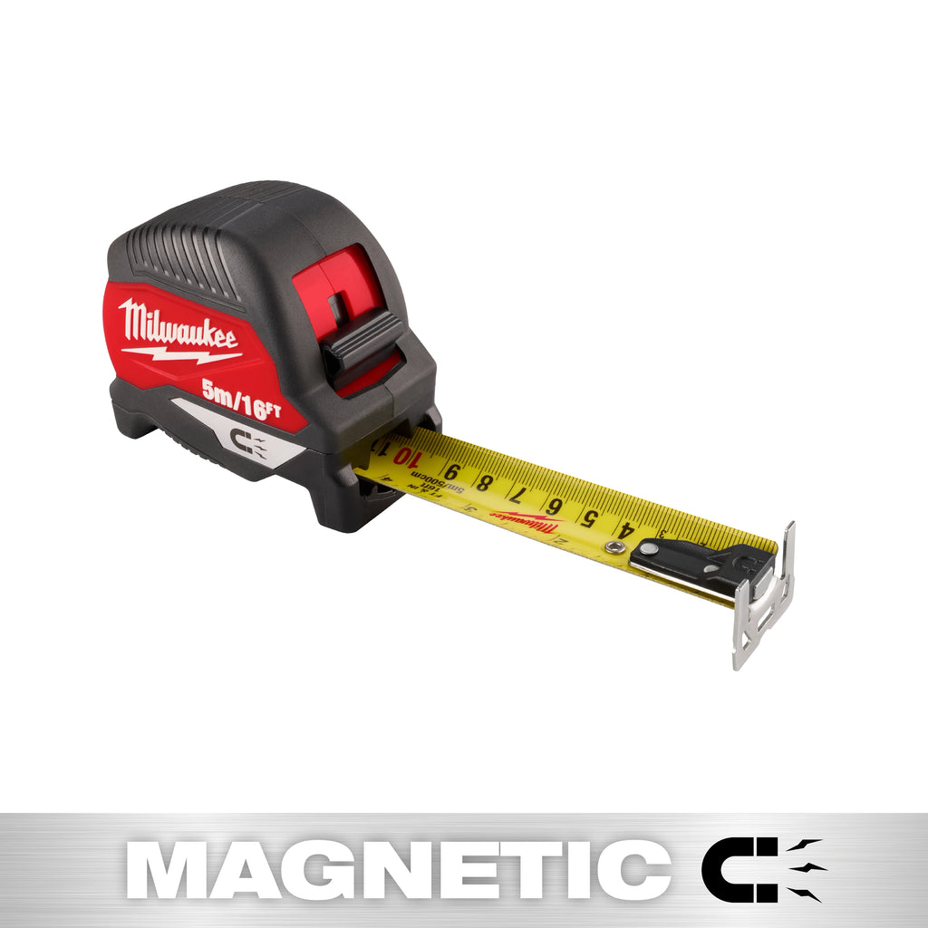 Milwaukee 5m/16ft Magnetic Tape Measure | 48-22-1017M