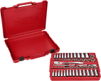 Milwaukee 3/8" Drive 56-Piece Ratchet & Socket Set - SAE & Metric | 48-22-9008