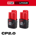 M12™ REDLITHIUM™ CP2.0 Battery Two Pack