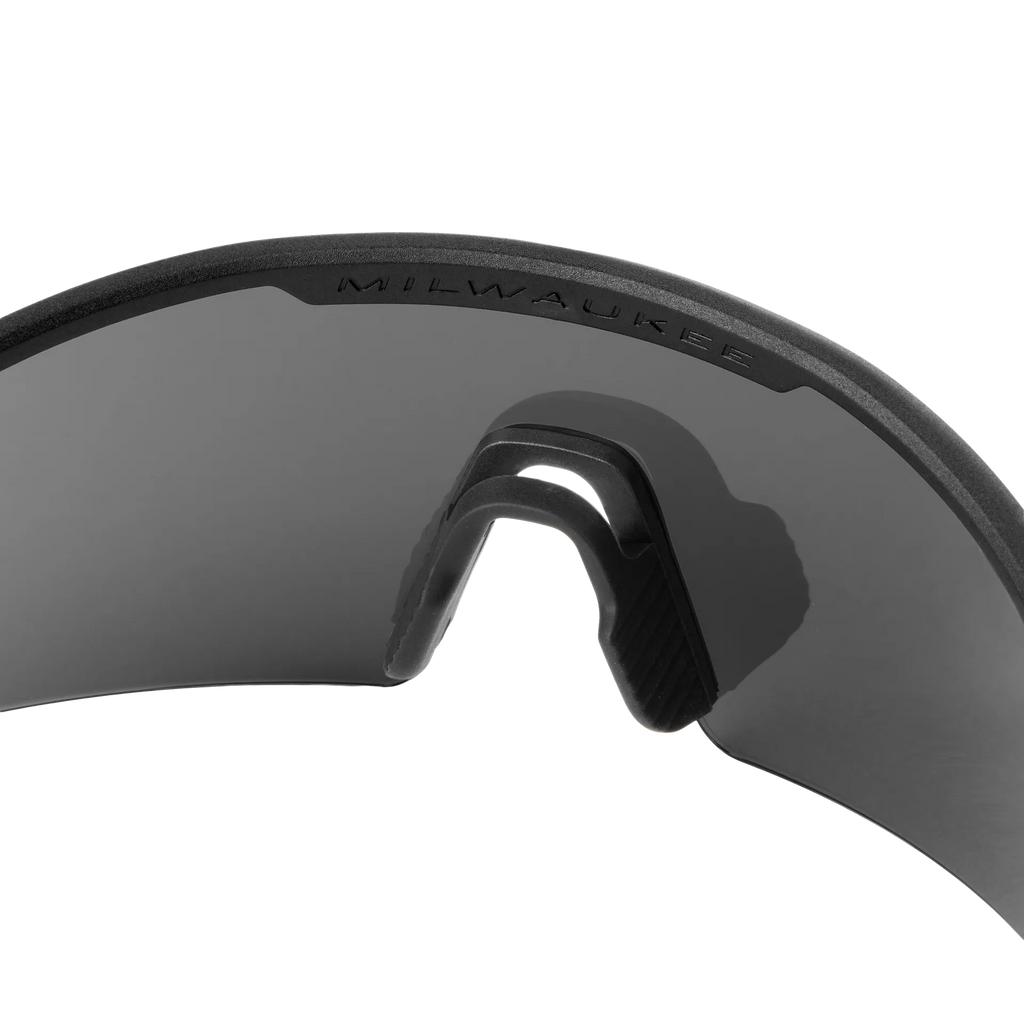 Wrap Around Safety Glasses - Mirrored Anti-Scratch Lenses