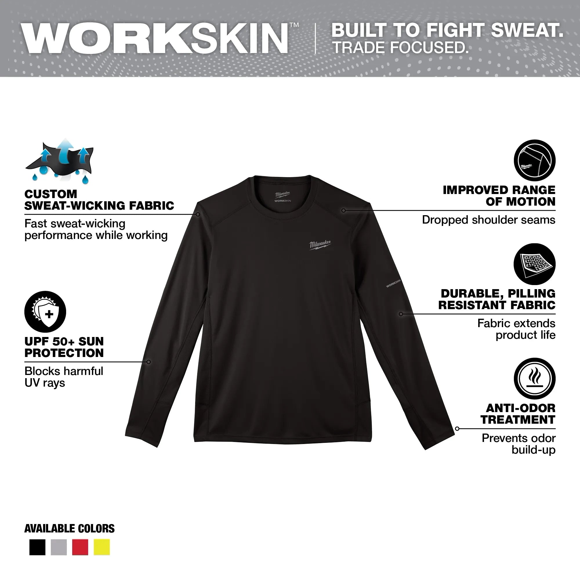 WORKSKIN™ Lightweight Performance Shirt - Long Sleeve