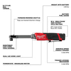 M12 FUEL™ INSIDER™ Extended Reach Box Ratchet