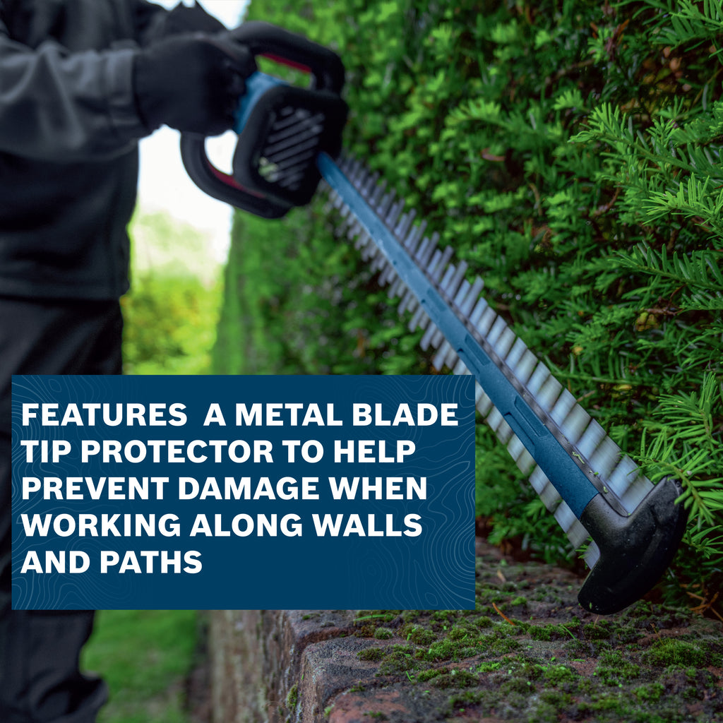 Bosch GHE18V-60-2N18X 18V 24 In. Cordless Hedge Trimmer Kit
