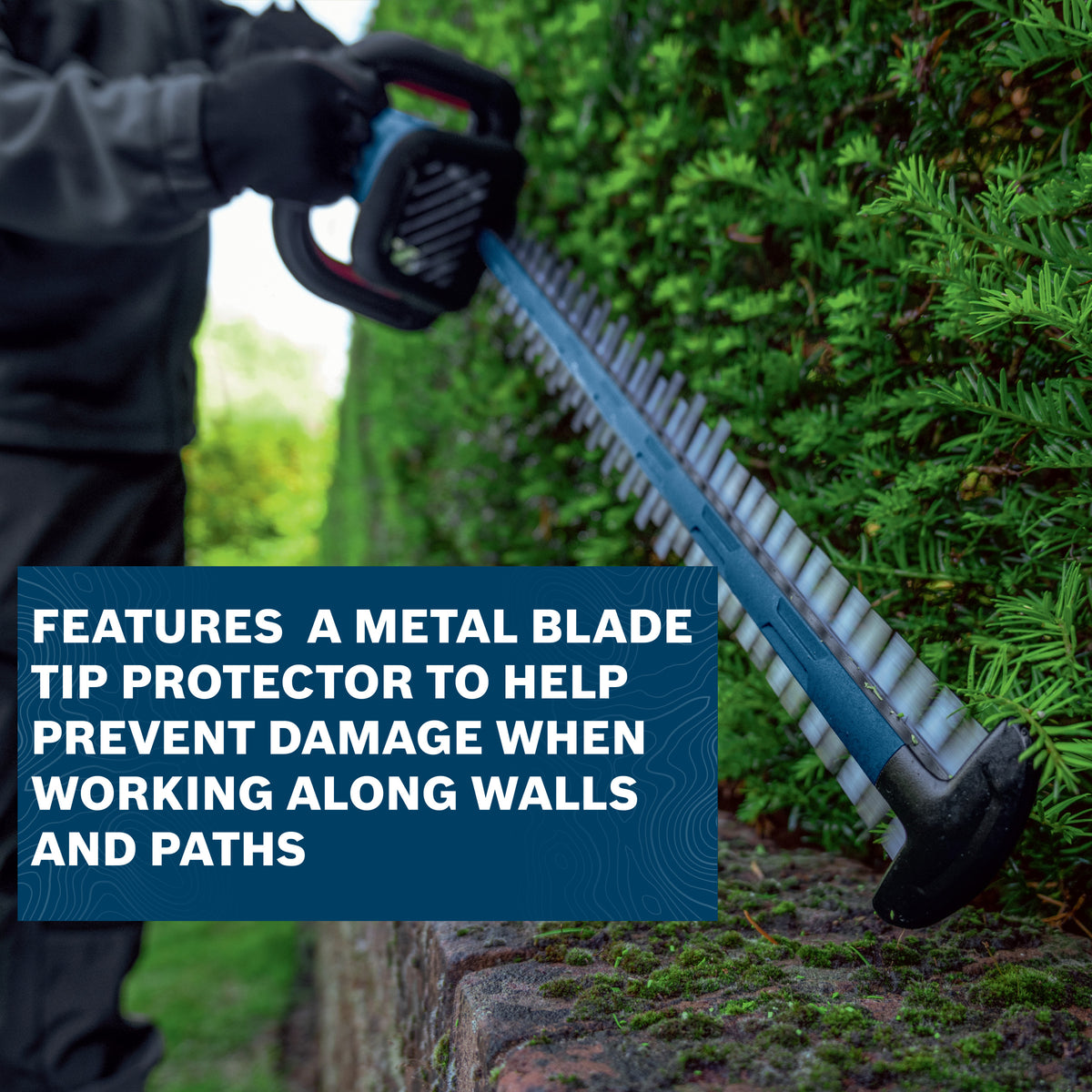 Bosch GHE18V-60-2N18X 18V 24 In. Cordless Hedge Trimmer Kit