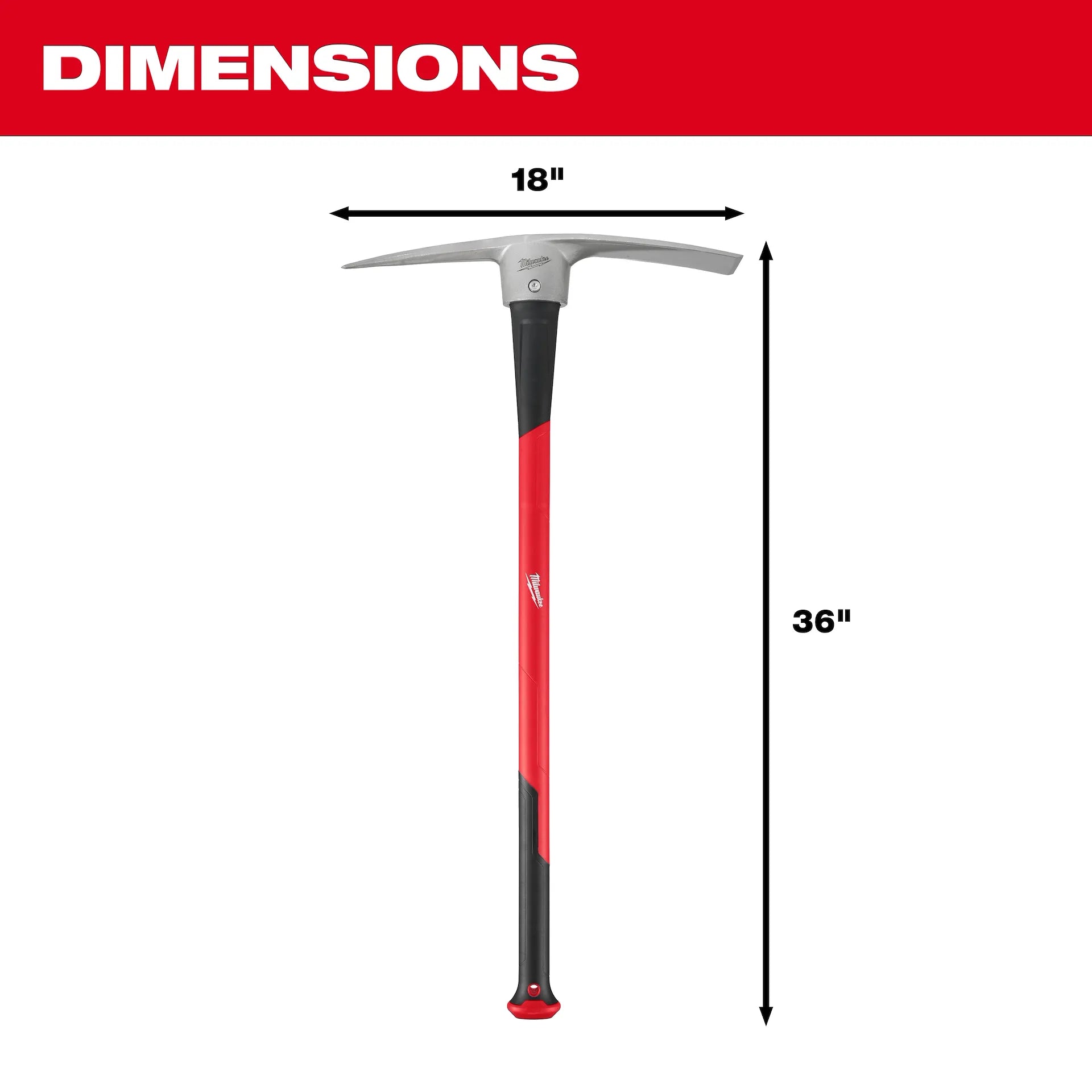5lb Pick Mattock (36" Handle)