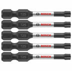 Bosch ITT25205 5 pc. Impact Tough 2 In. Torx #25 Power Bits
