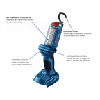 Bosch GLI18V-300N 18V Articulating LED Worklight (Tool Only)