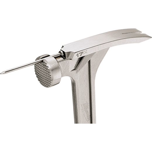 Milwaukee 17oz Milled Face Framing Hammer | 48-22-9016