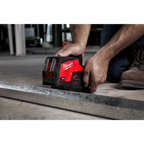 Milwaukee M12 Green Cross Line & Plumb Points Laser Kit | 3622-21