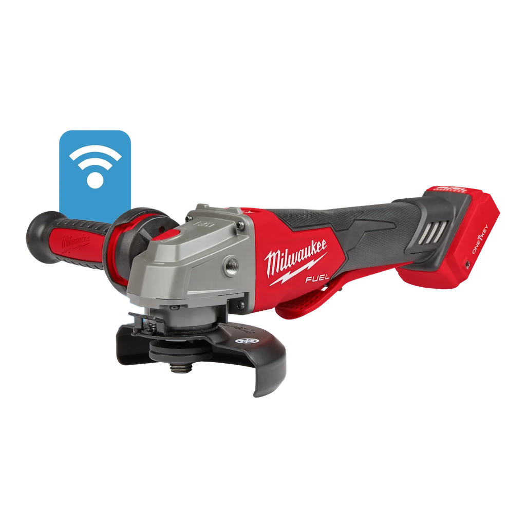 Milwaukee M18 FUEL 4-1/2" / 5" Braking Grinder with ONE-KEY Paddle Switch, No Lock – Configuration Options