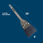 Bosch HS2118 1-1/8 In. Hex Floor Scraper
