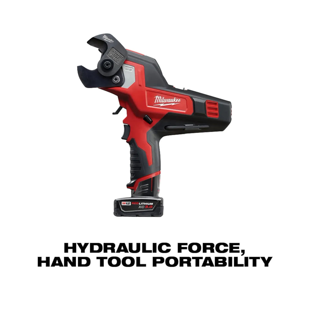 Milwaukee M12 600 MCM Cable Cutter Kit | 2472-21XC
