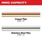 2-1/2" - 4" CTS-V Pivoting Press Ring Kit for M18™ FORCE LOGIC™ Press Tools