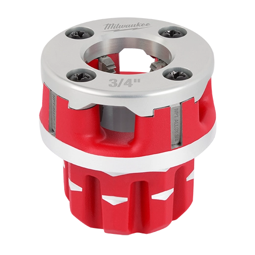 Milwaukee Compact 1/2" ALLOY NPT Portable Pipe Threading Forged Aluminum Die Head | 48-36-1307