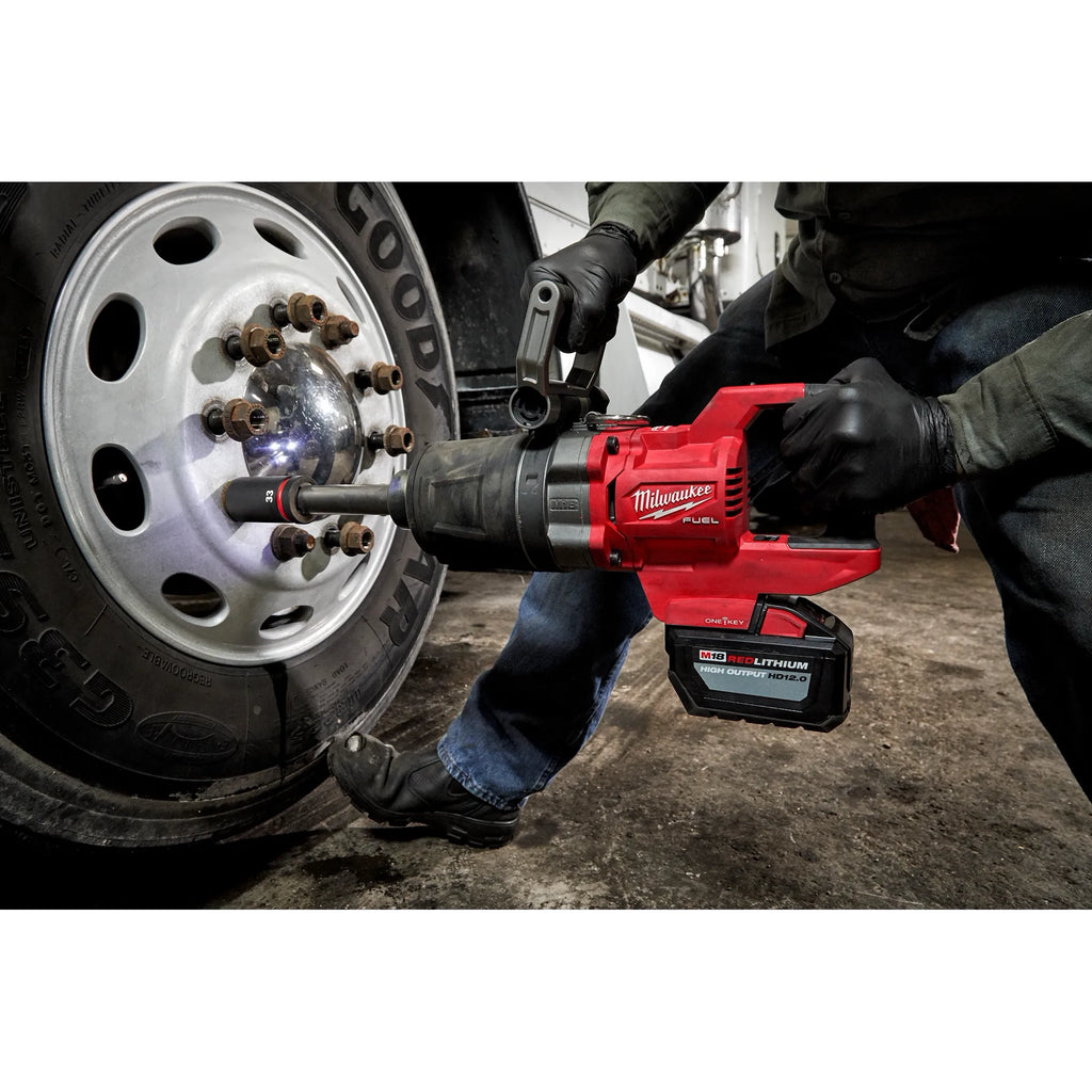 Milwaukee SHOCKWAVE Impact Duty 1” Drive 7-Piece MM & SAE Wheel Service Socket PACKOUT Set | 49-66-7840