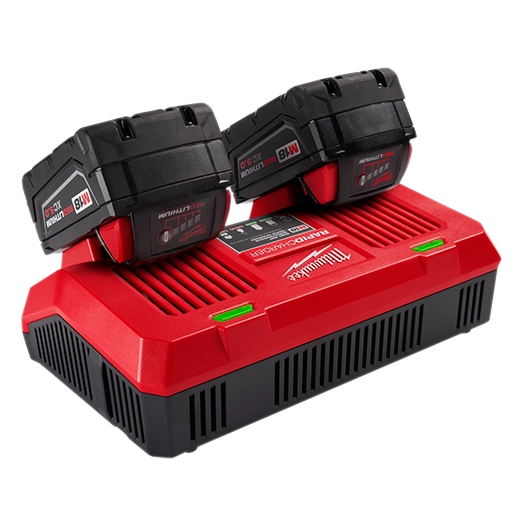 M18™ Dual Bay Simultaneous Rapid Charger