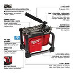 M18 FUEL™ Sectional Machine for 5/8” & 7/8" Cable