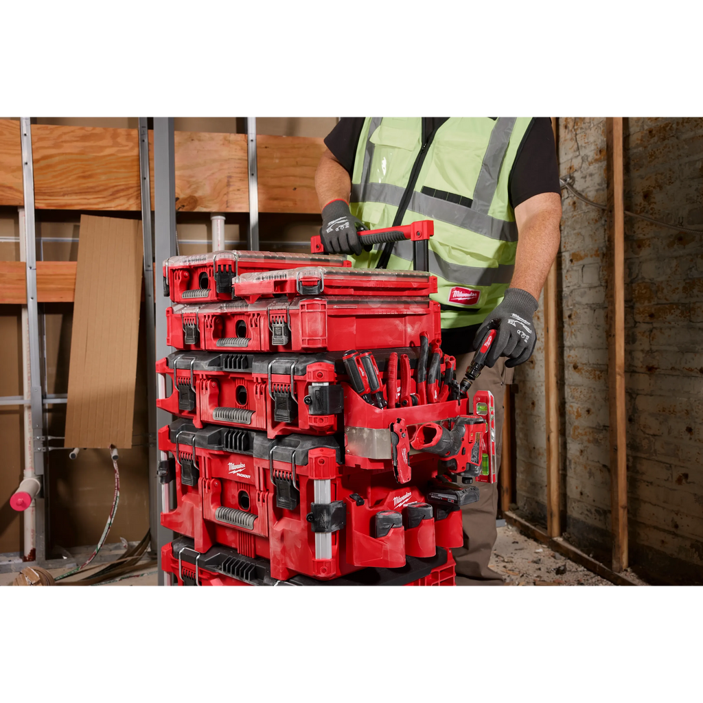 Milwaukee PACKOUT Tool Box M12 Battery Rack Attachment | 48-22-8604