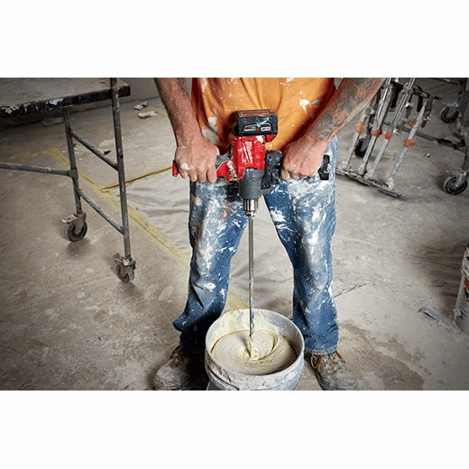 Milwaukee M18 FUEL Mud Mixer with 180° Handle (Tool Only) | 2810-20