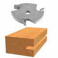 Bosch 85609M 3/16 In. Carbide Tipped 3-Wing Slotting Cutter Bit