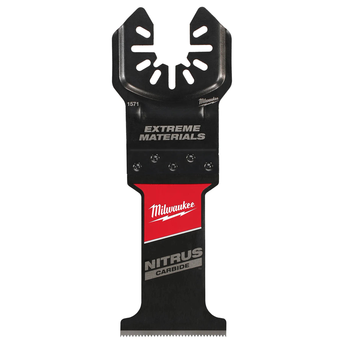 Milwaukee 1-3/8" NITRUS Carbide Extreme Materials Universal Fit Oscillating Multi-Tool Blade (10 PK) | 49-25-1579