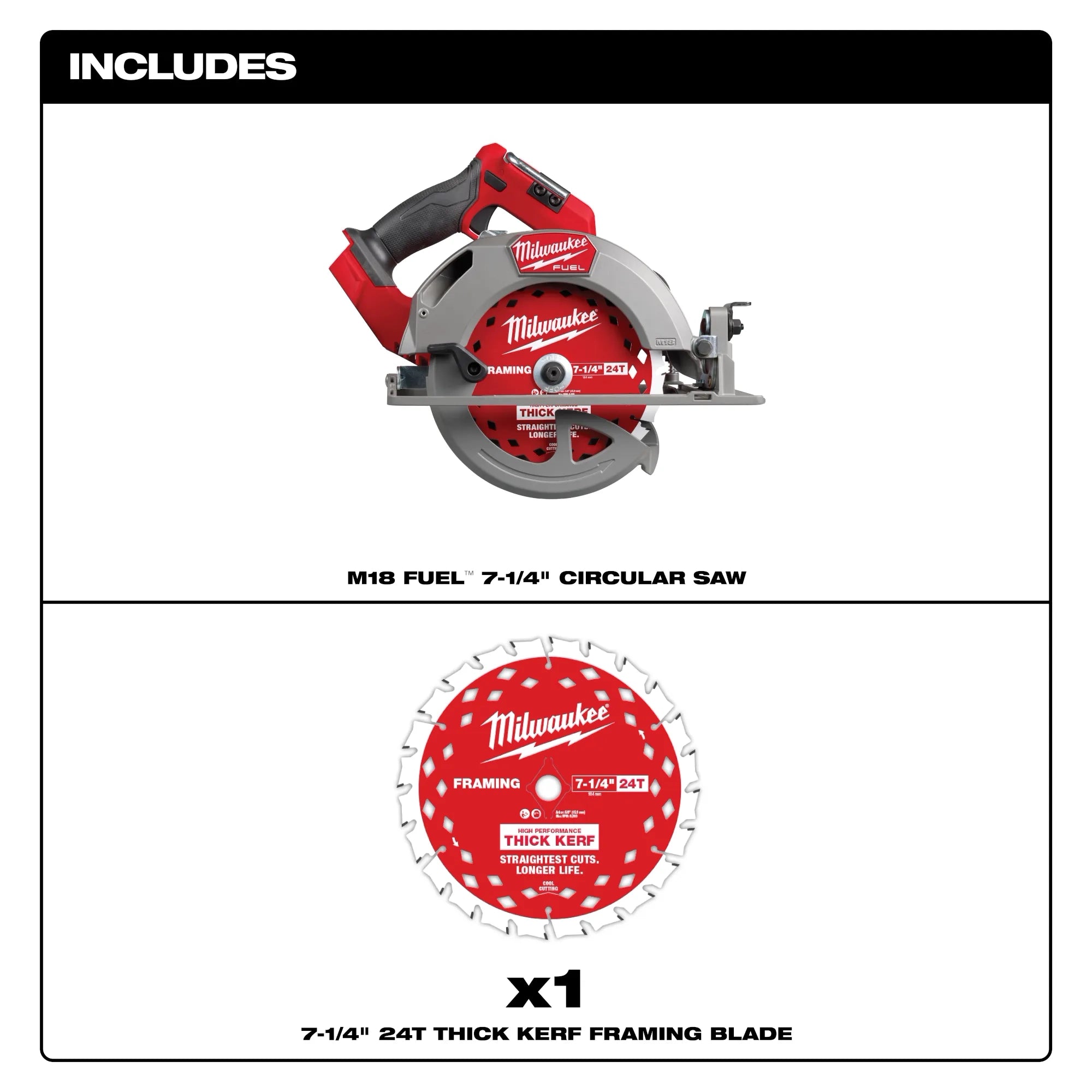 M18 FUEL™ 7-1/4” Circular Saw
