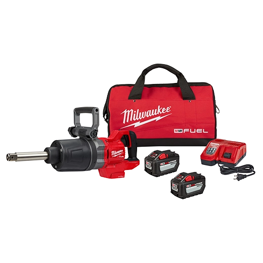 M18 FUEL 1" D-Handle High Torque Impact Wrench w/Ext. Anvil ONE-KEY