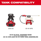 M18™ 4-Gallon Backpack Sprayer w/ SWITCH TANK™ (Tool Only)