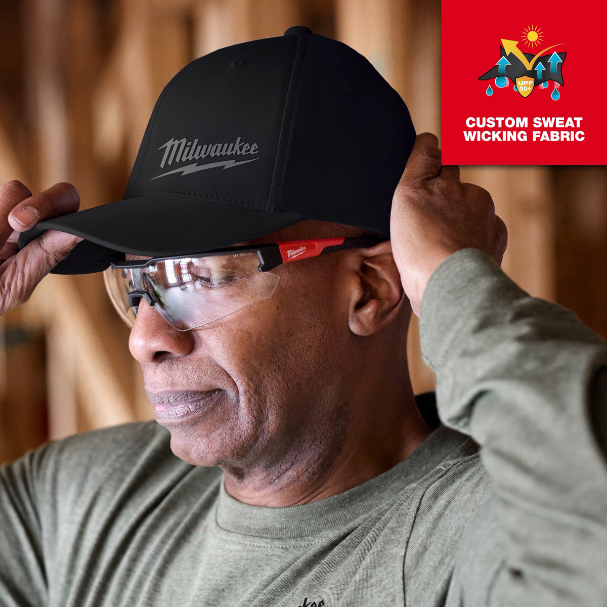 Milwaukee WORKSKIN Performance Fitted Hat | – Configuration Options