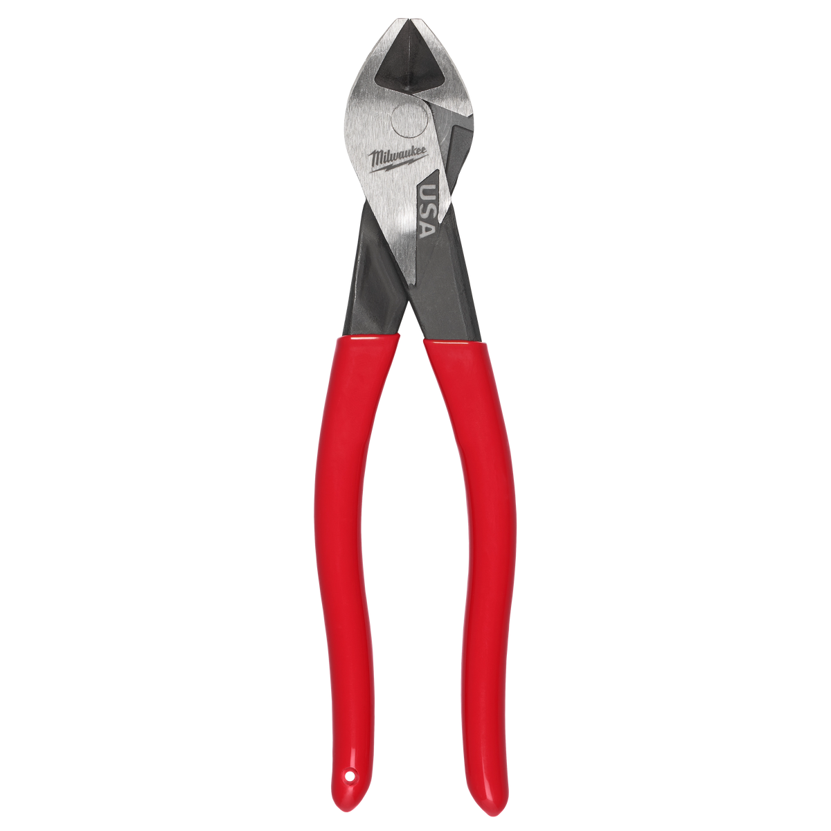 Milwaukee 8" Angled Head Diagonal Dipped Grip Cutting Pliers (USA) | MT508A