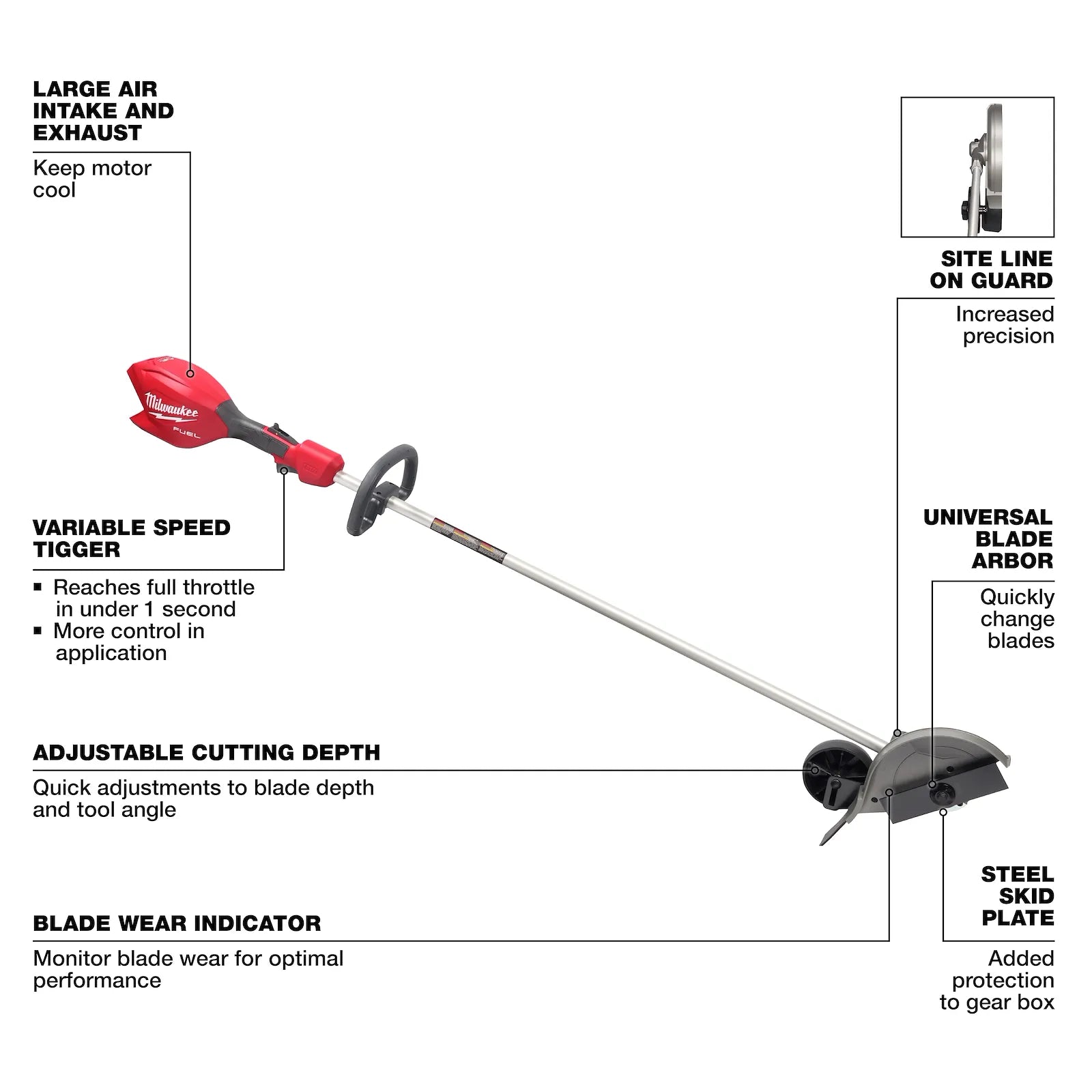M18 FUEL™ Edger