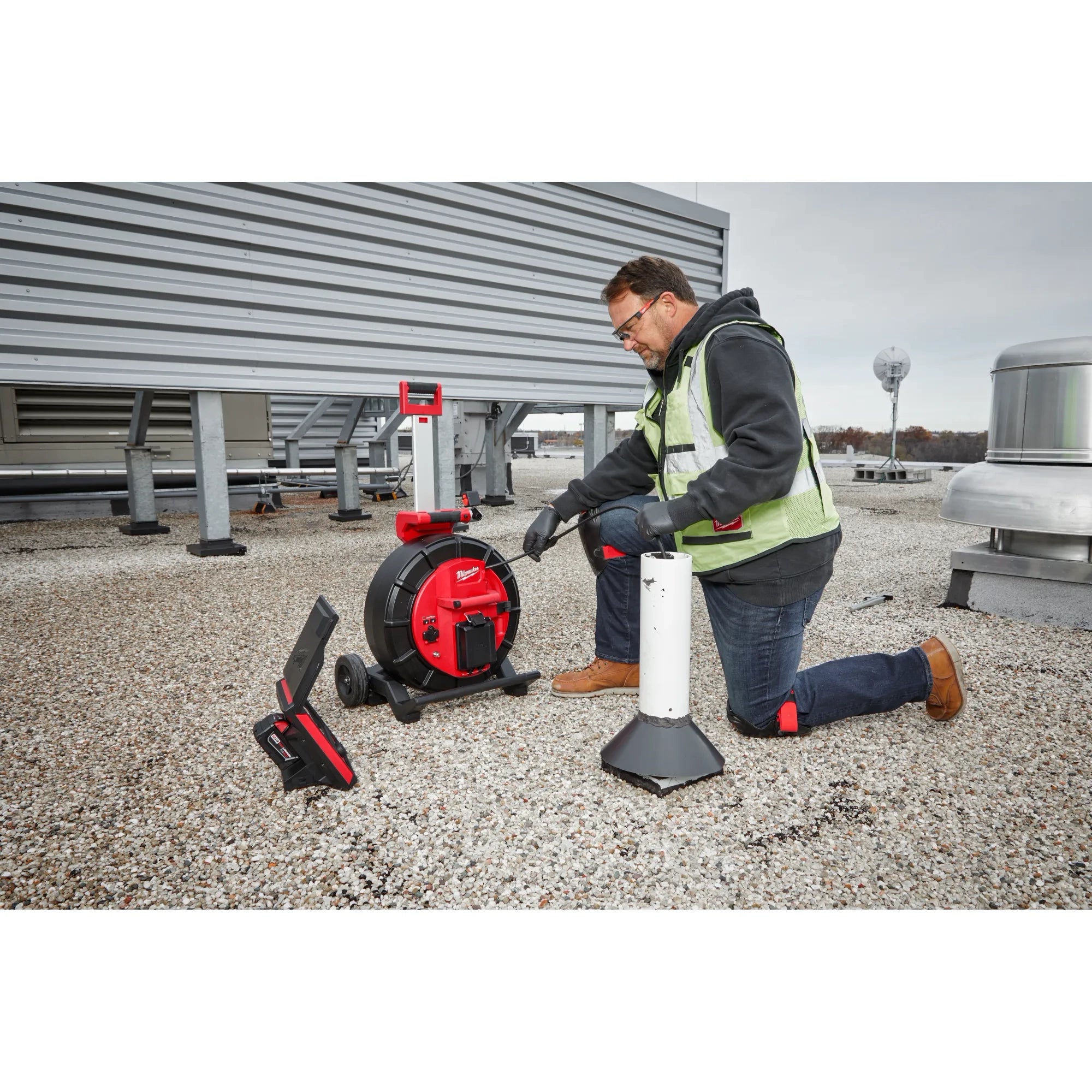 200’ Mid-Stiff Modular Pipeline Inspection Reel