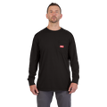 Milwaukee GRIDIRON Pocket T-Shirt - Long Sleeve - Black