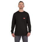 Milwaukee GRIDIRON Pocket T-Shirt - Long Sleeve - Black