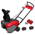 Milwaukee M18 FUEL 21" Auger Propelled Dual Battery Single Stage Snow Blower Kit | 3036-22HD