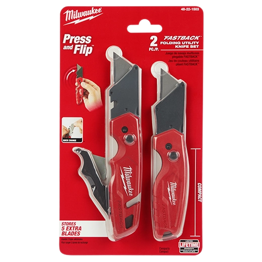 FASTBACK™ Folding Utility Knife Set